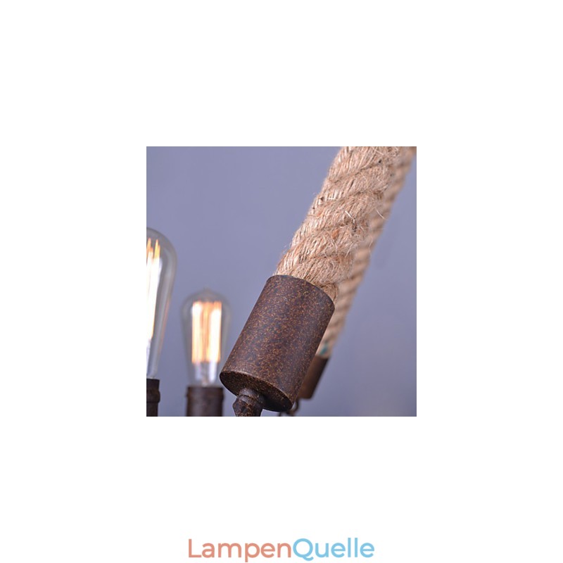 Vintage Seil Pendelleuchte Loft Kreative Industrielle Lampe Amerikanischen Stil Dekoration