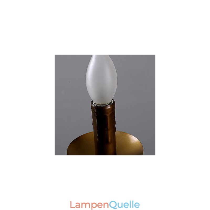 Retro 1 Lampe Hanfseil Kronleuchter Retro Landhausstil
