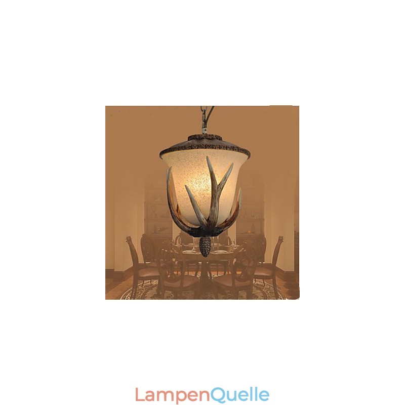 Einkopf-Kronleuchter-Lampe Pendelleuchte