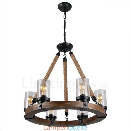 6 Licht Ring Vintage Holz Kronleuchter Industrielle Wind Loft Holz Linear Anhänger Beleuchtung 6 Licht Ring Vintage Holz Kronleuchter Industrielle Wind Loft Holz Linear Anhänger Beleuchtung