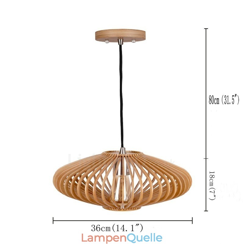 1 Licht Laterne Vintage Holz Kronleuchter Industrielle Wind Loft Holz Linear Anhänger Beleuchtung