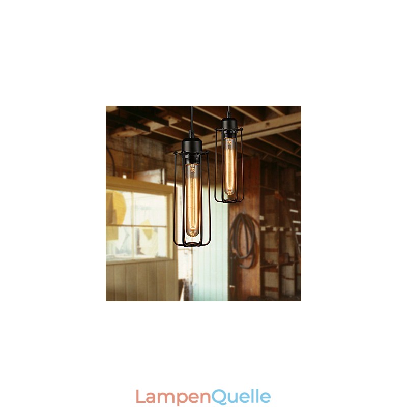 Kronleuchter Mini-Stil Rustikale Lodge Retro Metall 3 Licht Pendelleuchte