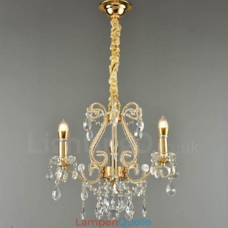 3 Licht Gold Silber Amerikanischen Stil Kristall Anhänger Kronleuchter Licht Shop 3 Licht Gold Silber Amerikanischen Stil Kristall Anhänger Kronleuchter Licht Shop