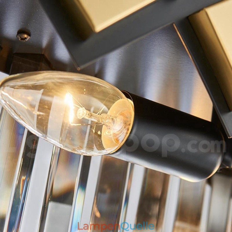 Luxus Modern Gold Plus Schwarz Runde K9 Kristall Anhänger Kronleuchter Ausstellung Halle