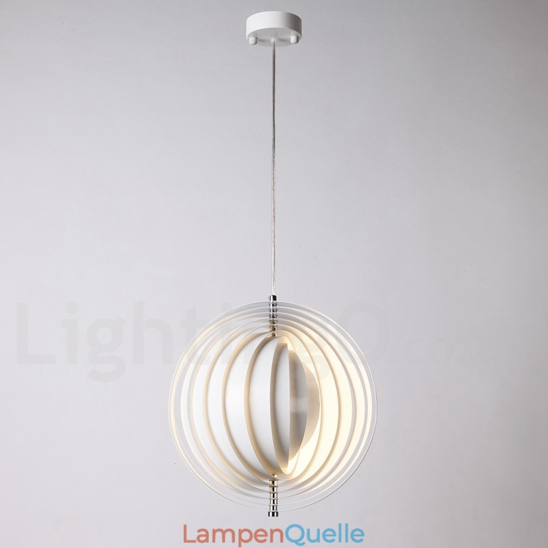Globe White Rotate Postmodern DIY Pendelleuchte