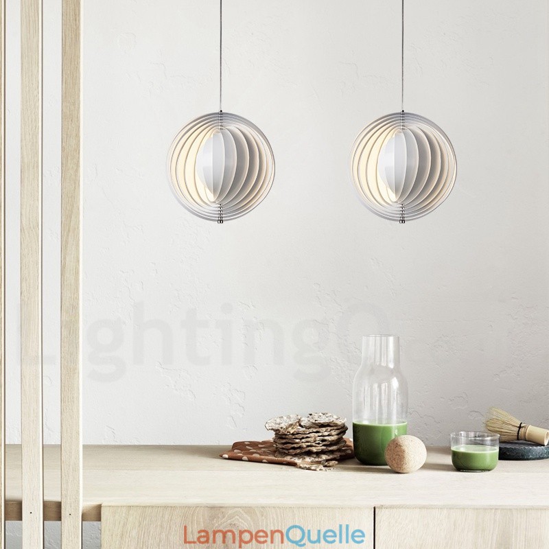 Globe White Rotate Postmodern DIY Pendelleuchte