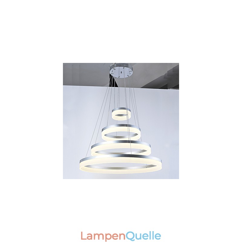 Acryl Kronleuchter Ring Anhänger Licht Leuchten mit