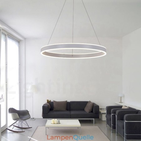 1 Ring Zwei Streifen Art Deco Pendelleuchte 60cm Pendelleuchte 1 Ring Zwei Streifen Art Deco Pendelleuchte 60cm Pendelleuchte