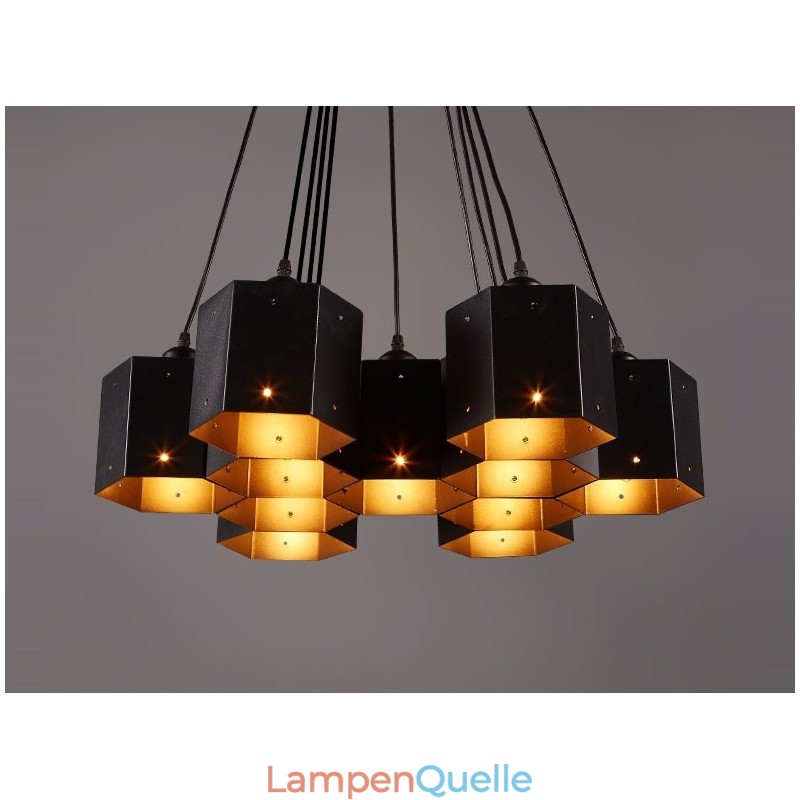 Pendelleuchte im Loft-Industriestil
