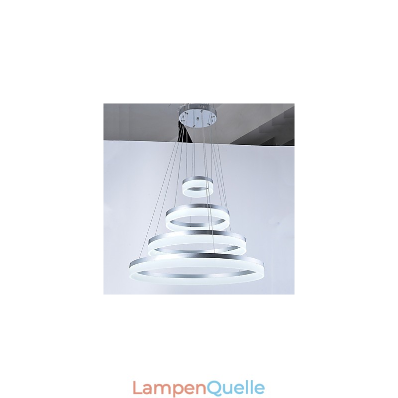 Acryl Kronleuchter Ring Anhänger Licht Leuchten mit