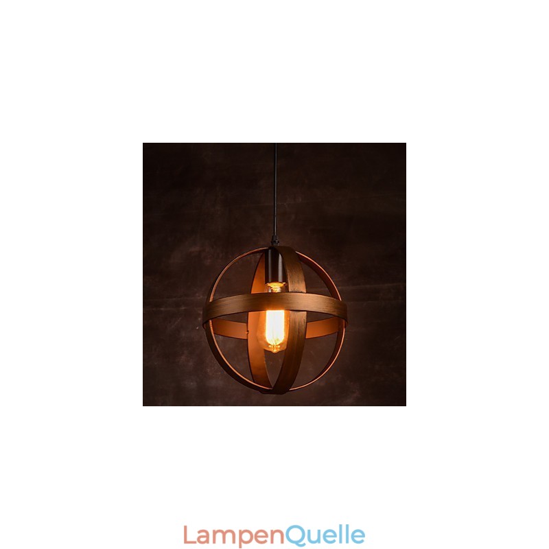 Retro Eisenlampe Moderner minimalistischer Kronleuchter im Industriestil