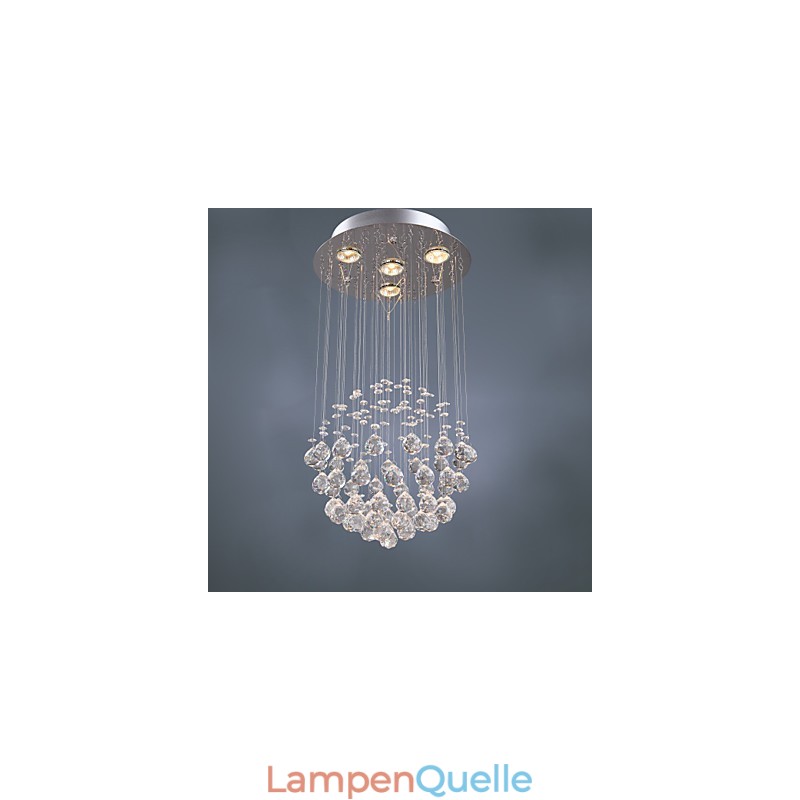 Kronleuchter Luxus Modern Kristall 4 Lichter