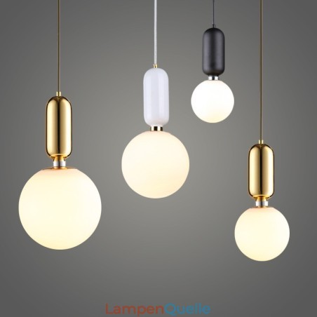 Moderne zeitgenössische Pendelleuchte mit Glasschirm Moderne zeitgenössische Pendelleuchte mit Glasschirm