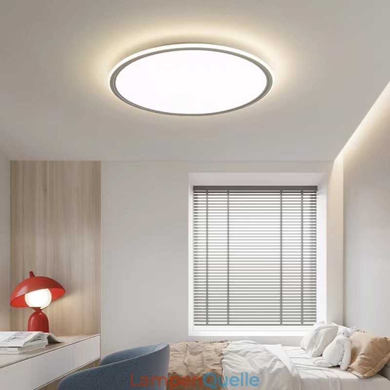 Nordic 3,5 cm Dicke Runde Vollspektrum Augenschutz Indoor Dimmbare Deckenleuchte