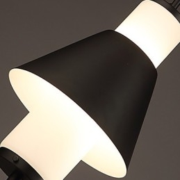 Kronleuchter im Mini-Stil, moderne zeitgenössische Pendelleuchte aus Metall