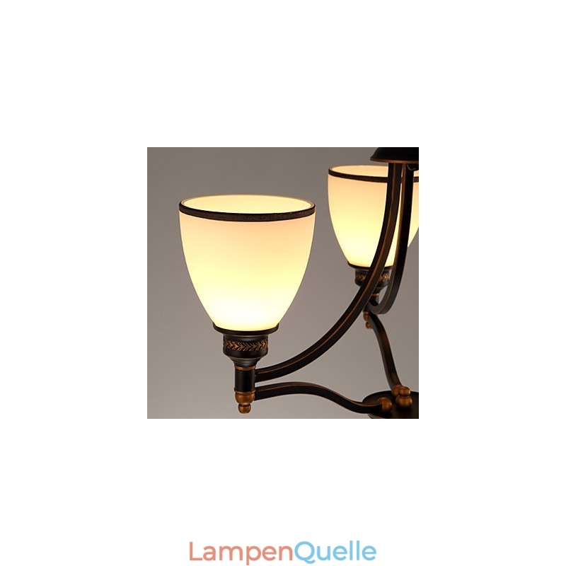 Retro Minimalist Deckenleuchten Europäischen Stil Glas Deckenleuchten Lampe
