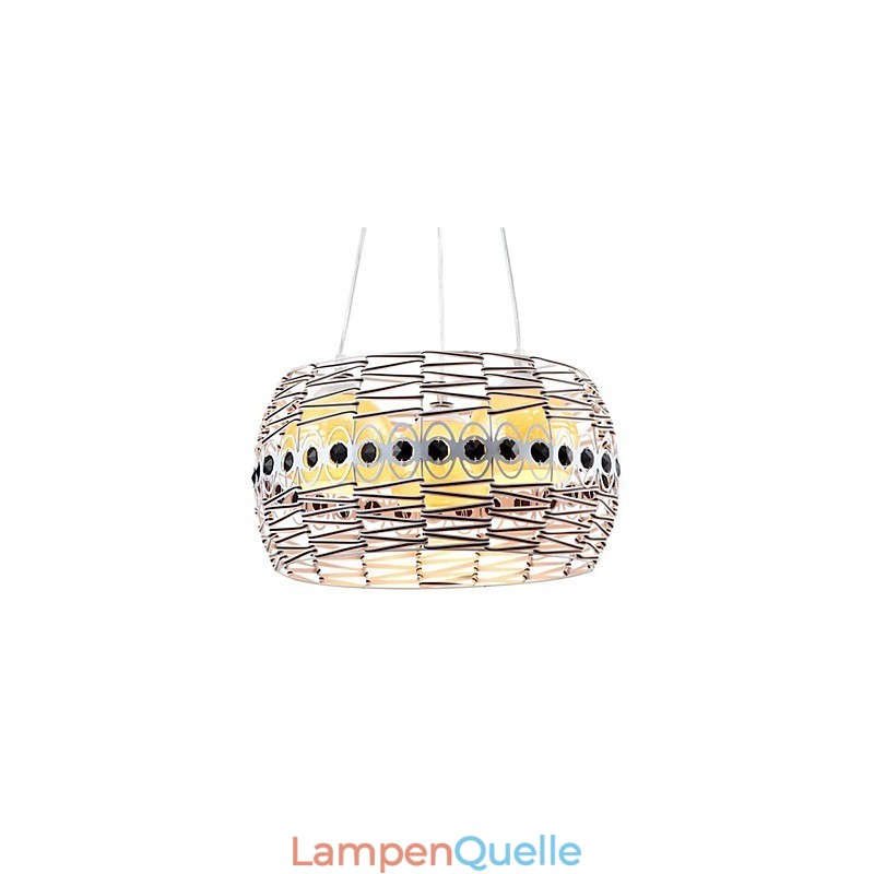 Rattan Kunstlampe Pendelleuchte Handgewebt