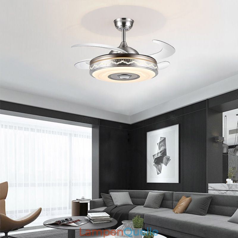 Modernes, elektrisch betriebenes Deckenventilator-Wechselrichter-Ventilatorlicht