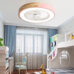 Smart Deckenventilator mit Lichtern Fernbedienung Dekor Ventilator Lampe