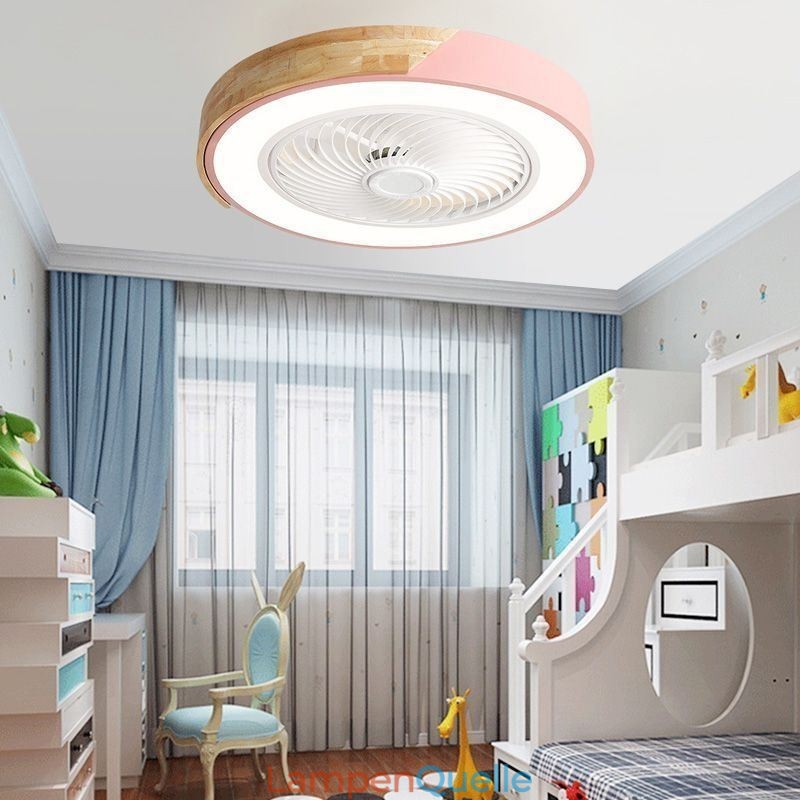 Smart Deckenventilator mit Lichtern Fernbedienung Dekor Ventilator Lampe