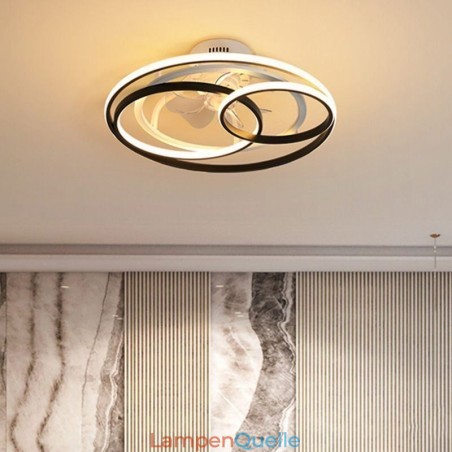 Moderne Deckenleuchten Kreisringe Designer Deckenventilator Moderne Deckenleuchten Kreisringe Designer Deckenventilator