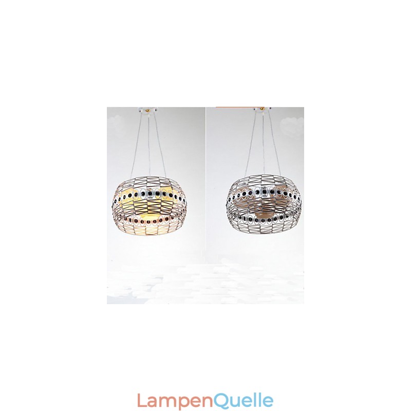 Rattan Kunstlampe Pendelleuchte Handgewebt