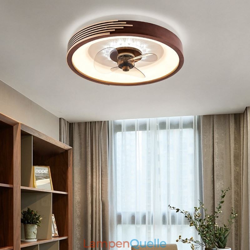Moderne Inverter-Deckenventilator-Leuchten Fernbedienung Deckenleuchte Ventilator Lampe