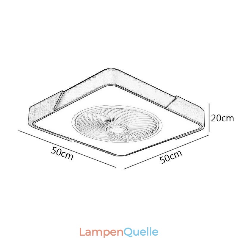 Moderne Deckenventilatorleuchten Einfache Deckenleuchte Deckenlampe