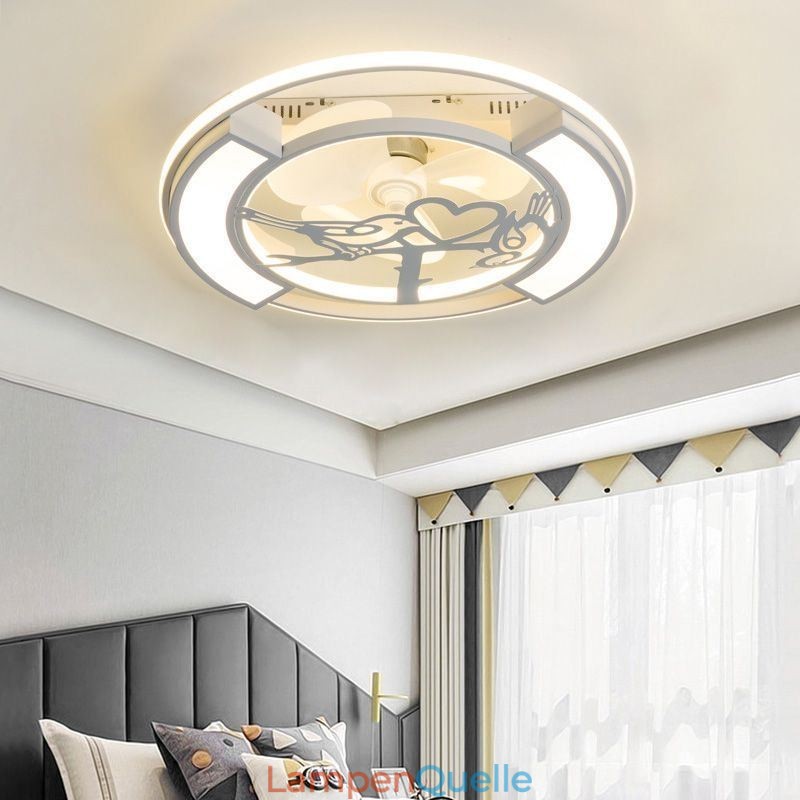 Deckenventilatoren im europäischen Stil mit Licht