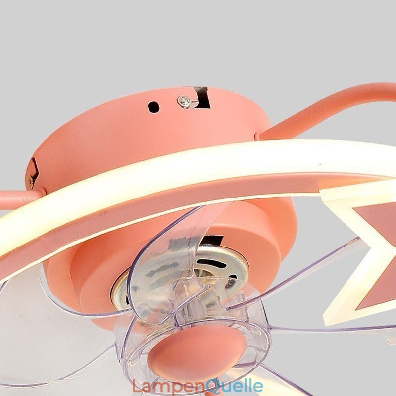 Cartoon Deckenventilator Licht Kreative Deckenleuchte Kinder