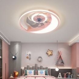 Mond Deckenventilator Licht Kreativität Deckenlampe