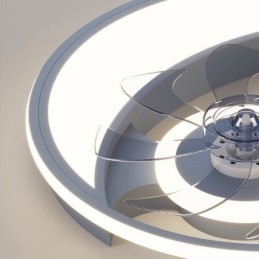 Mond Deckenventilator Licht Kreativität Deckenlampe