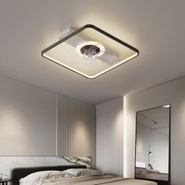Moderner Deckenventilator mit Lichtern Fernbedienung Ventilador Lampe