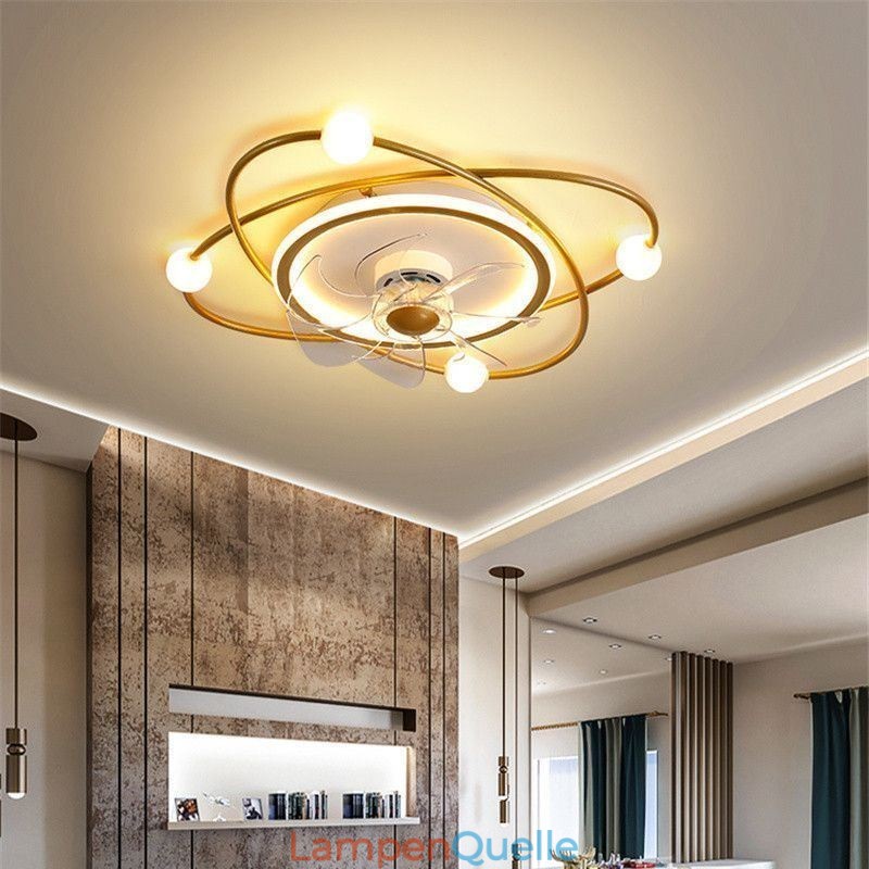 Moderne Deckenventilatoren Innenbeleuchtung Esszimmer