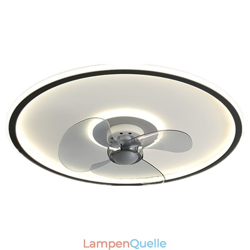 Macaron Deckenventilator Licht Fernbedienung Dekor Ventilateur