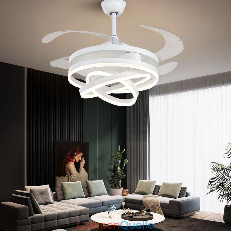 Kreativer Inverter-Ventilator-Kronleuchter-Ventilator-Licht