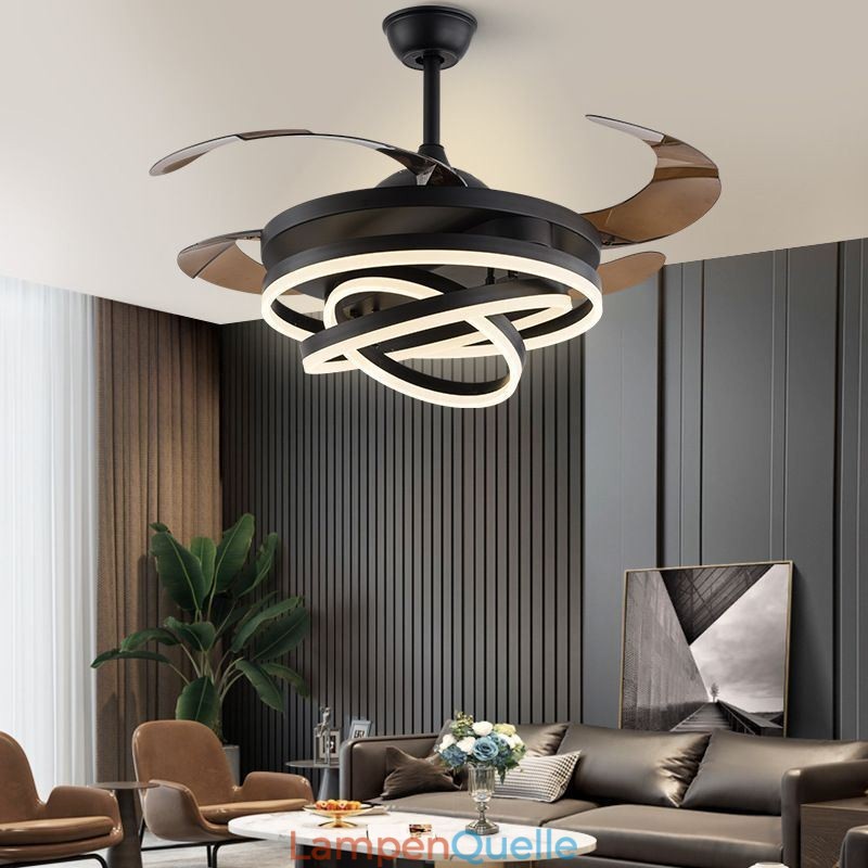 Kreativer Inverter-Ventilator-Kronleuchter-Ventilator-Licht