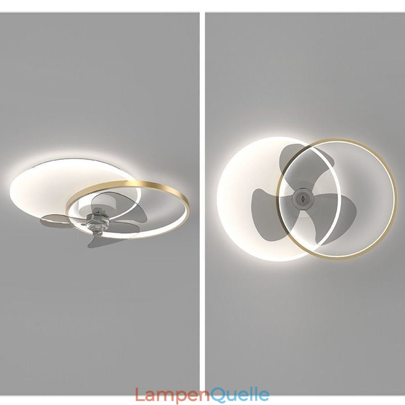 Deckenventilatorlampe Moderne Art Deco Beleuchtungskörper