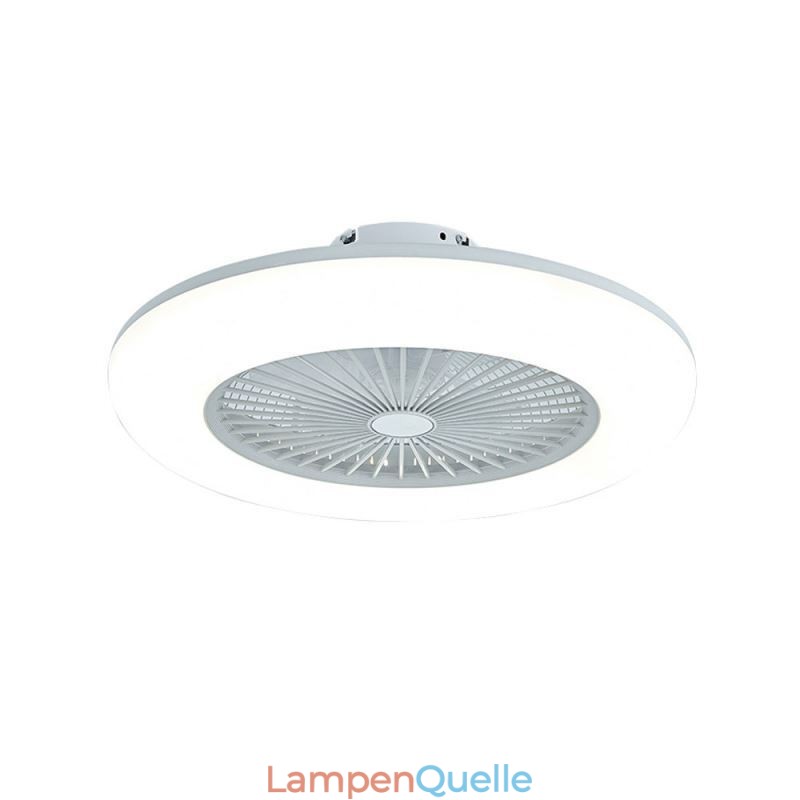Deckenventilator, dreifarbig, Dimmfunktion mit Fernbedienung, 3 Geschwindigkeiten