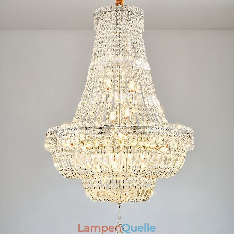 Retro Kristall Kronleuchter Amerikanischen Luxus Kristall Decke Licht Mit 18 Lichter