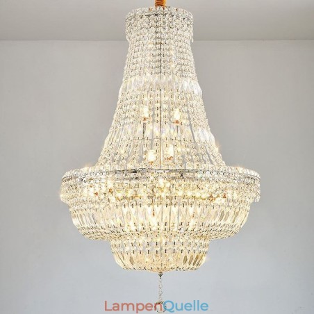 Retro Kristall Kronleuchter Amerikanischen Luxus Kristall Decke Licht Mit 18 Lichter Retro Kristall Kronleuchter Amerikanischen Luxus Kristall Decke Licht Mit 18 Lichter