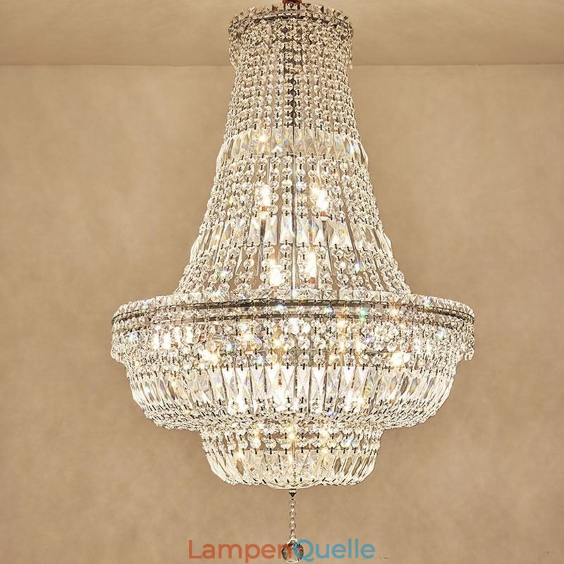 Retro Kristall Kronleuchter Amerikanischen Luxus Kristall Decke Licht Mit 18 Lichter