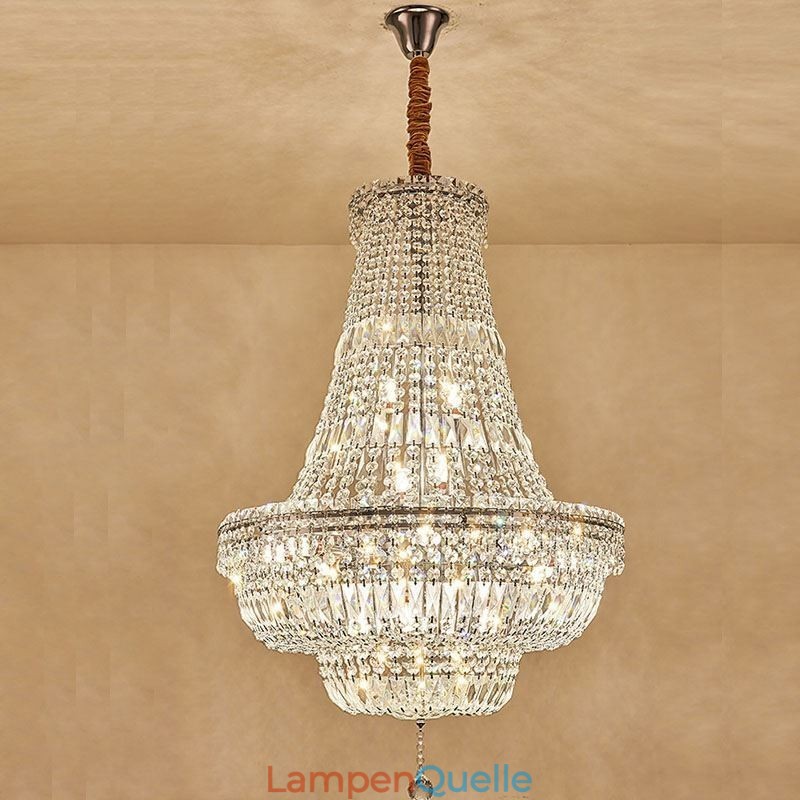 Retro Kristall Kronleuchter Amerikanischen Luxus Kristall Decke Licht Mit 18 Lichter