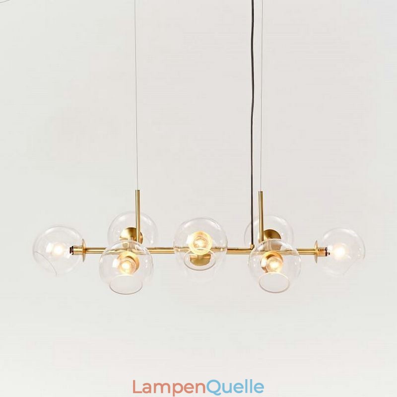Zeitgenössische Magic Bean Pendelleuchte Simple 8 Lichter