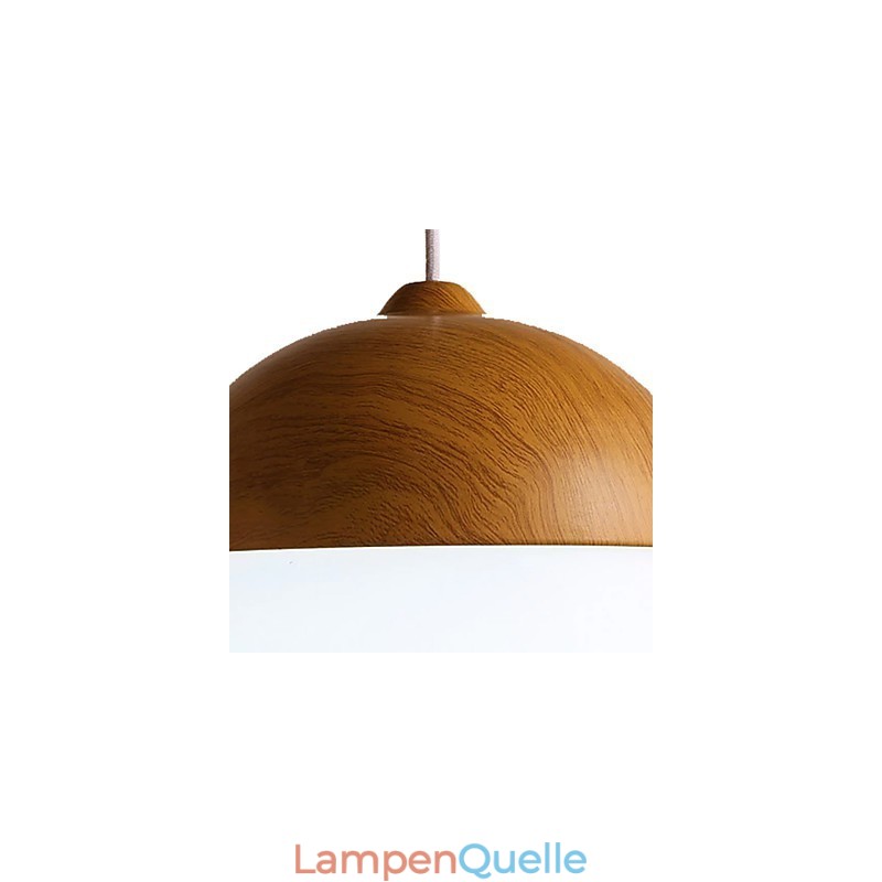 Moderner zeitgenössischer Kronleuchter im Mini-Stil aus Holz und Bambus