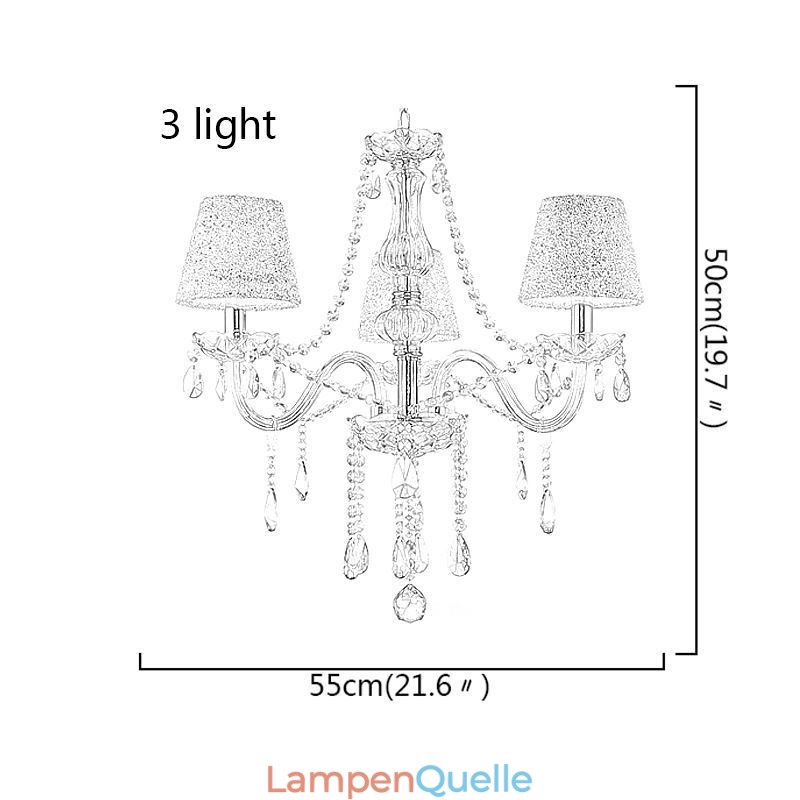 Klassischer europäischer Kristallkronleuchter Cognac Pendelleuchte