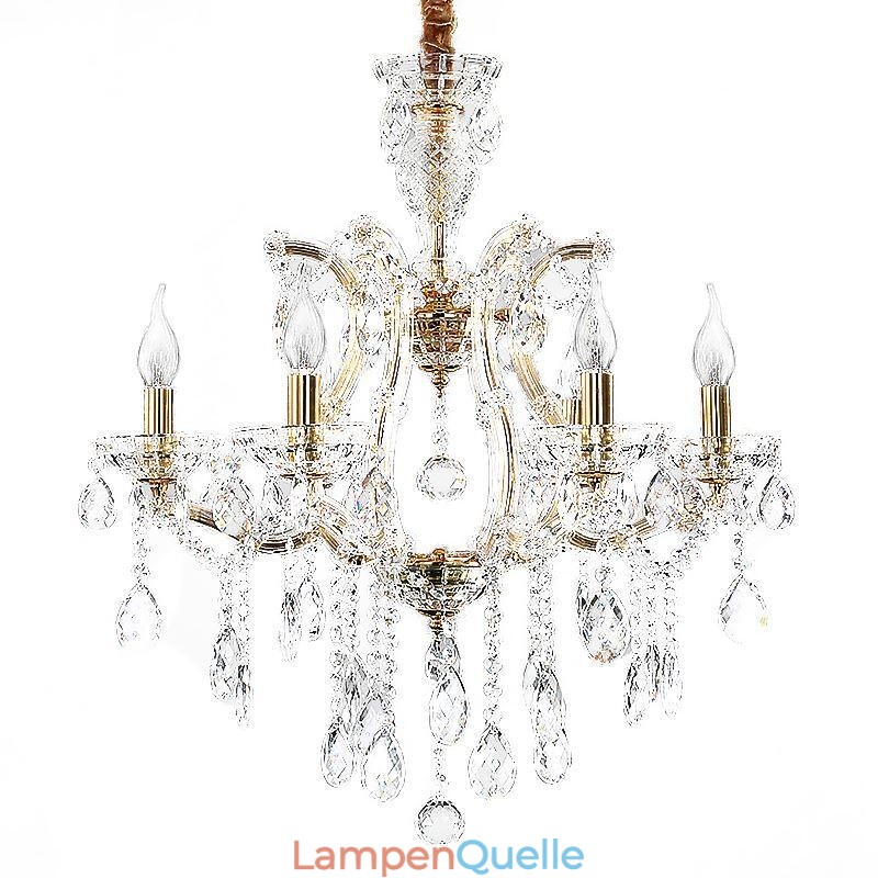 Eleganter Kristall-Kronleuchter im europäischen Stil