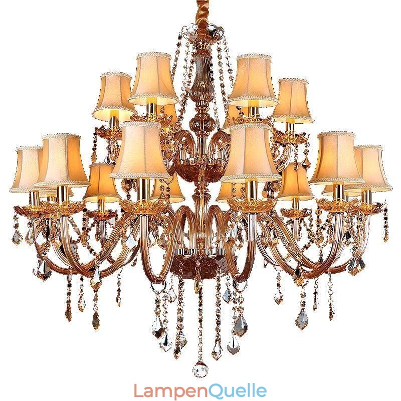Luxus Kristall Kronleuchter Europäische Deckenleuchte