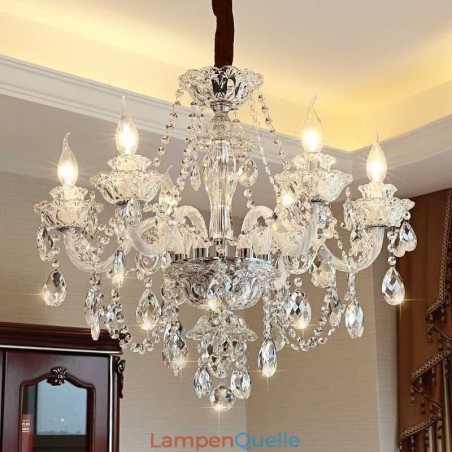 Luxus Kristall Kronleuchter Europäischen Elegante Pendelleuchte Luxus Kristall Kronleuchter Europäischen Elegante Pendelleuchte