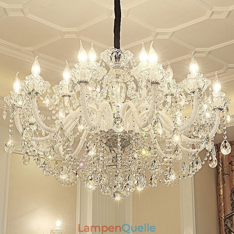 Luxus Kristall Kronleuchter Europäischen Elegante Pendelleuchte